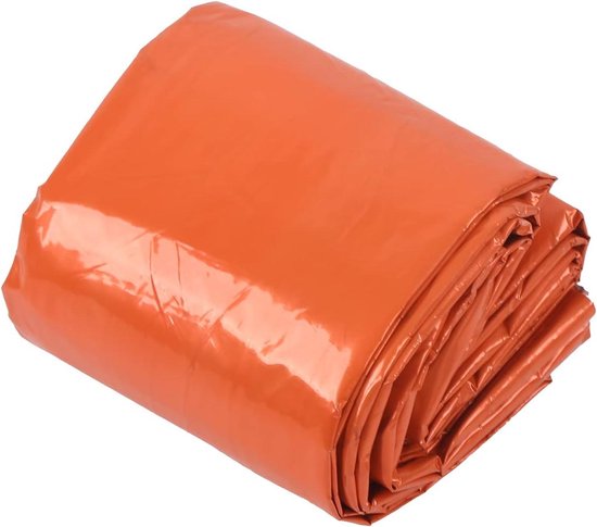 Noodslaapzak - Overlevingszak Bivakzak - Kamperen Wandelen - Inclusief Noodfluitje - 10L x 6B cm - Zilver