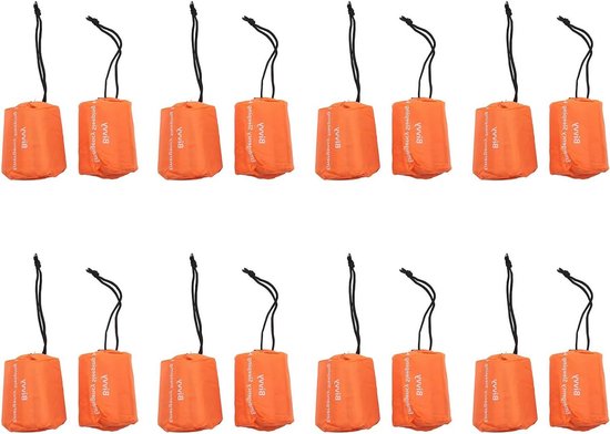 Noodslaapzak - Thermoslaapzak Overlevingsdeken - Buiten Overleven - Houdt 90% warmte vast - 213 x 91 cm - Oranje