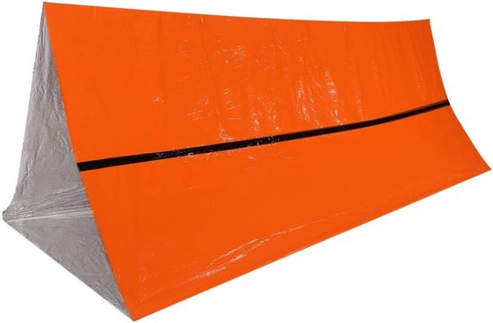 Noodtent Slaapzak - Lichtgewicht Noodonderdak - Kamperen Noodgevallen - Waterdichte Verbindingen - Niet Gespecificeerd - Oranje