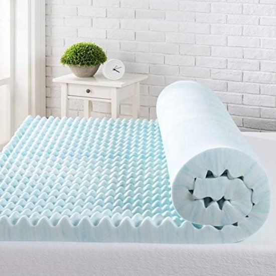 Noppenmatras - Schuimmatras - 140 x 200 cm - Hoogte: 7,5cm van Parya Home