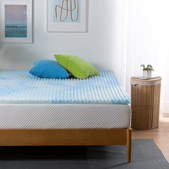 Noppenmatras - Schuimmatras - 180 x 200 cm XL - Hoogte: 3,8 cm van MaxxGoods