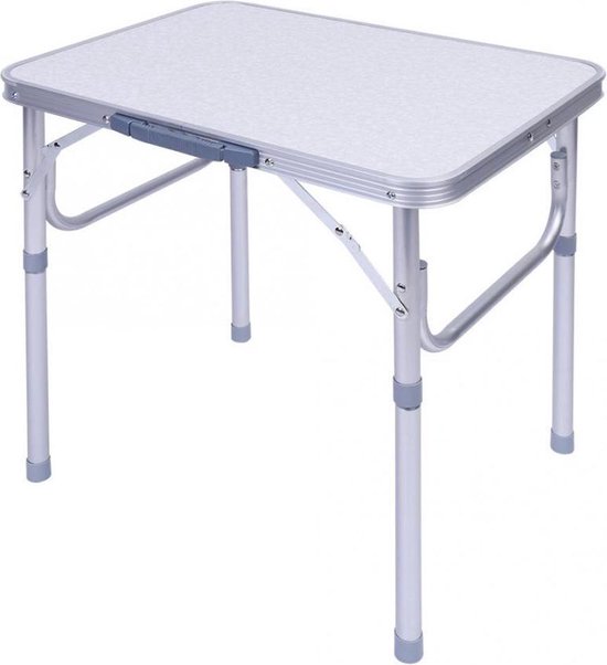 NordFalk campingtafel inklapbaar 60x45x58 - Kampeertafel lichtgewicht & opvouwbaar - Hoogte verstelbaar van NordFalk