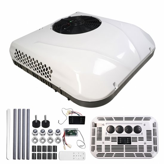 NordHaus 12V Dakairco - Parkeerairco Camper - RV Airconditioner - Snelle Koeling in 3 Minuten - 1800W DC Inverter