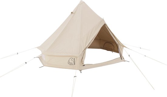 Nordisk Asgard 12.6 tent - 6 personen - Technical Cotton - beige