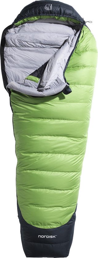 Nordisk Celsius - 10 L - Mummy Slaapzak - Rits Links - Groen van Nordisk