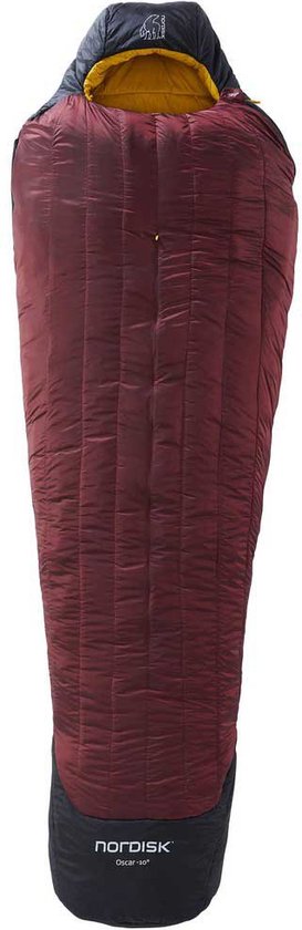 Nordisk Oscar -10ºc Slaapzak Rood Long / Left Zipper Man,Vrouw