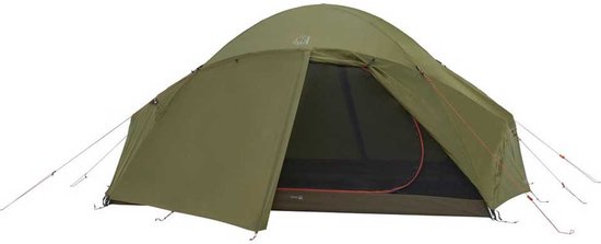 Nordisk Otra 2 Pu Trekkerstent Dark Olive OS van Merkloos