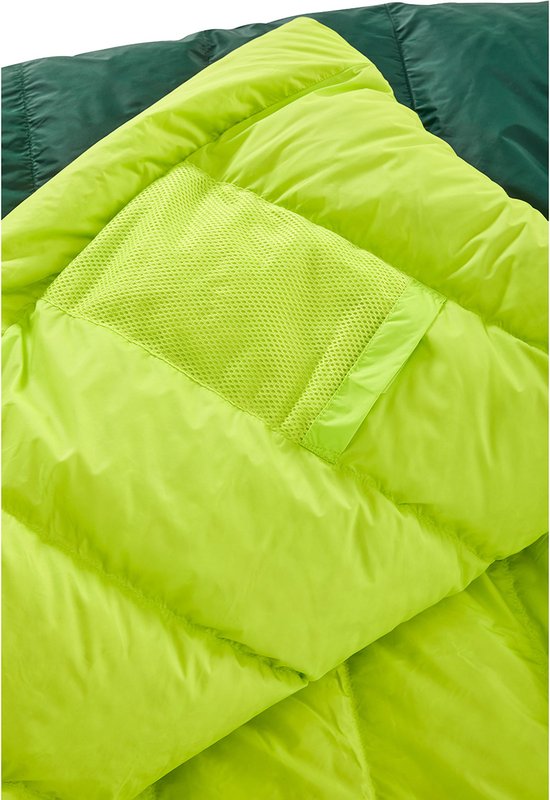 Nordisk Tension 500 Slaapzak Groen Short / Right Zipper Man,Vrouw van Merkloos