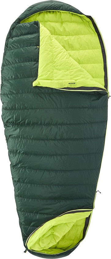 Nordisk Tension Comfort 300 Zip L Deken Slaapzak Scarab Lime L