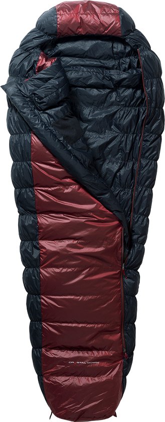 Nordisk Voyage 500 Slaapzak Rood,Zwart Regular / Left Zipper Man,Vrouw