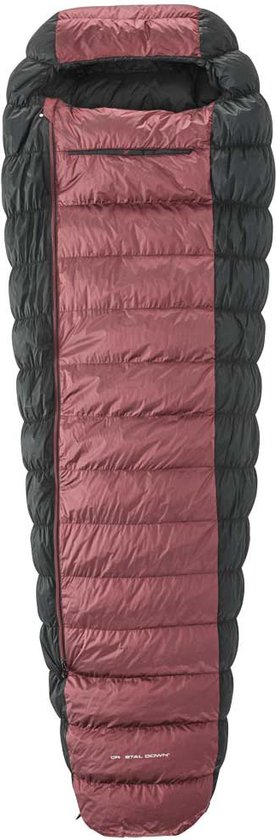 Nordisk Voyage 500 Slaapzak Rood,Zwart Short / Left Zipper van Nordisk