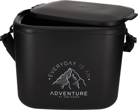 NORLÄNDER Koelbox 14L Adventure - Draagbare Koelbox - Camping & Picknick - Zwart van Merkloos