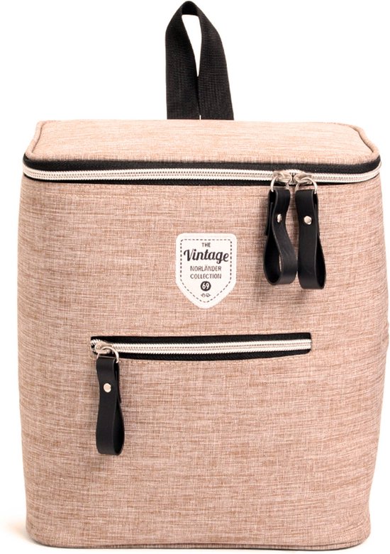 Norländer Twin Tone Koeltas - 11 Liter - Cognac van Norlander