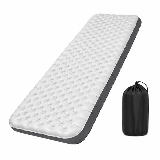 Novari - Kampeer slaapmat - Slaapmat - Slaap matje - Uitstekende isolatie R-waarde 6.5 - Ultralicht en compact - 196×64×10cm van Merkloos