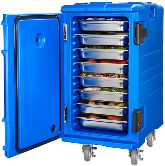 Novari - Voedseltransportbox - Thermobox horeca - Horeca - Koelbox - Grote inhoud 120L - 6 uur warmtebehoud - 5 uur koudebehoud van Novari