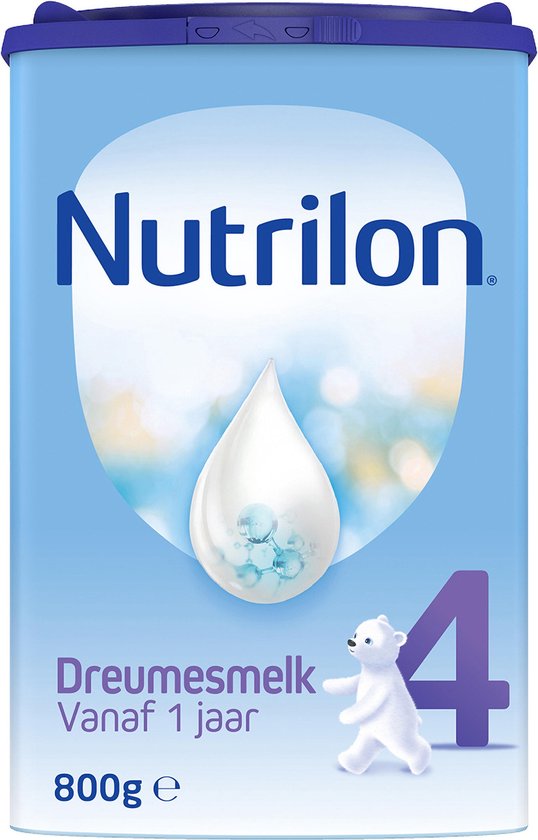 Nutrilon 4 Dreumesmelk – Flesvoeding Vanaf 1 Jaar – 800g van Nutrilon