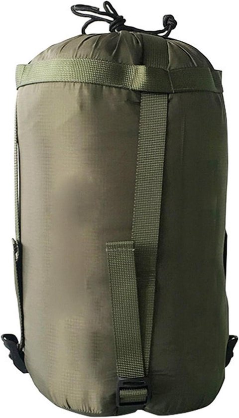 Nylon slaapzak compressiezak - lichtgewicht verstelbare compacte opbergzak - voor kamperen - buiten - wandelen - backpacken - reizen - compressiezak, opbergzak voor wandelen - draagbare lichtgewicht slaapzak - slaapzak compressiezak van Lohoten
