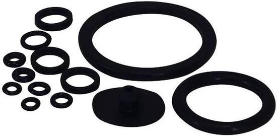 O-ringafdichtingen Set - Reparatieset Afdichtingen - Sproeier Onderhoud - 13-delige Kit - 5L Sproeier - Zwart