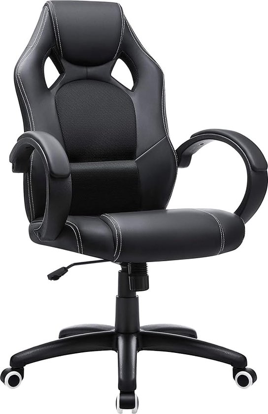 Office chair ergonomic, office chair folding armrest van Vinsetto