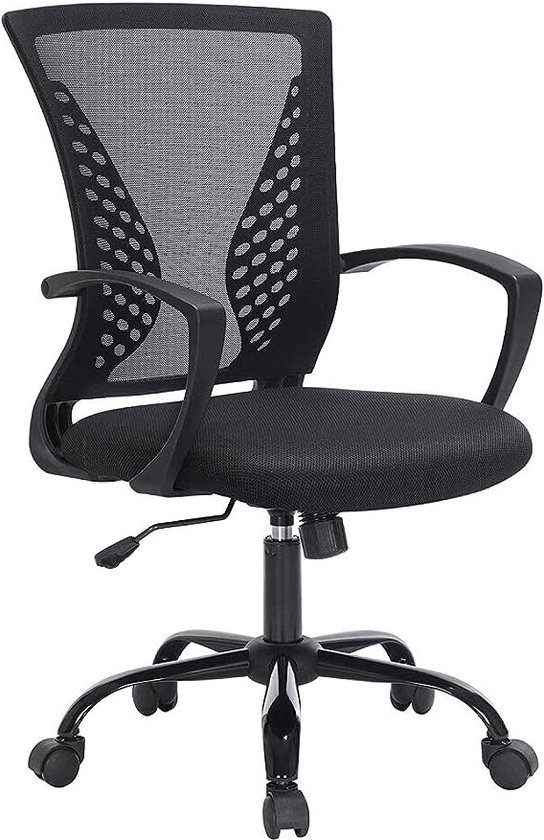 Office chair ergonomic, office chair folding armrest van Songmics
