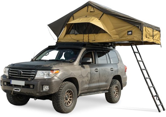 OFFLANDER Soft Cahaya Serie - Dak Tent - Comfort voor 2 Personen - Waterdicht van Merkloos