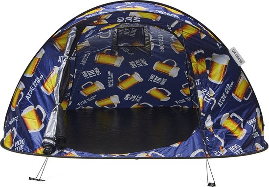 Oh Crabb pop up tent - festival tent - ruime 2/3 persoons tent - 215x253 cm - bier, Oktoberfest - lichtgewicht - festival of camping van Oh Crabb