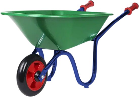 Okido Kinderkruiwagen met kunststof bak Blauw van Okido