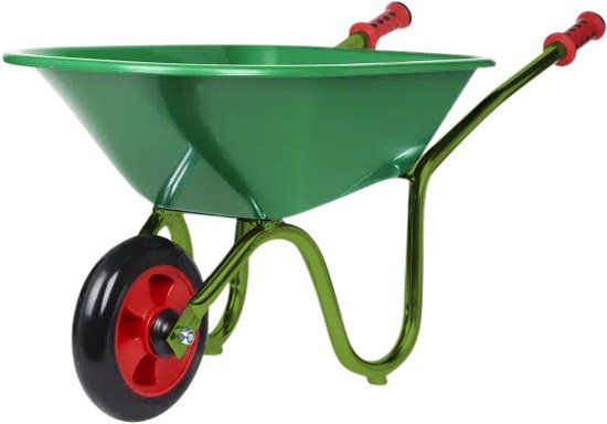 Okido Kinderkruiwagen met kunststof bak Groen van Okido