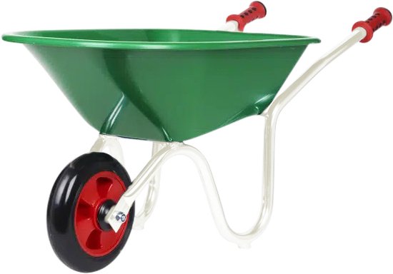 Okido Kinderkruiwagen met kunststof bak Wit van Okido