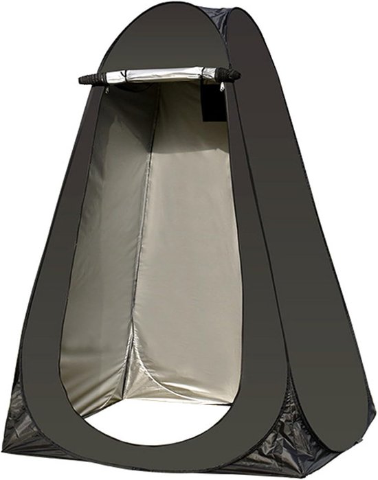 OKWISH Lichtgewicht Tenten - Buiten Douchetent met Omkleedtent Functie en Regenschutz - Mobiele Douchetent voor Outdoor en Camping - Polyester - 120 x 120 x 190 cm - Olijfgroen van Merkloos