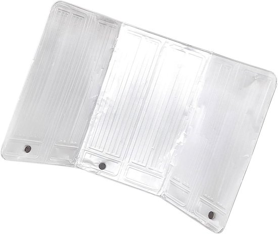 Olie Spatscherm - Vetvanger Keuken - Koken Schoonhouden - Opvouwbaar Aluminiumfolie - 4-zijdig - Zilverkleurig