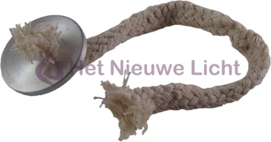 Olielamp lont met houder 37x24 - 5stuks van Eldrador