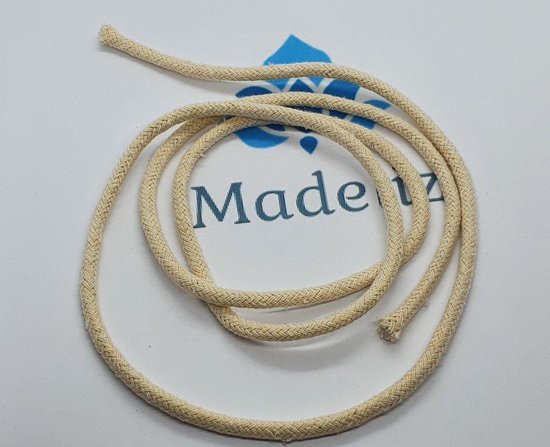 Olielampen lont 100CM - Long burn (3mm) van The Friendly Swede