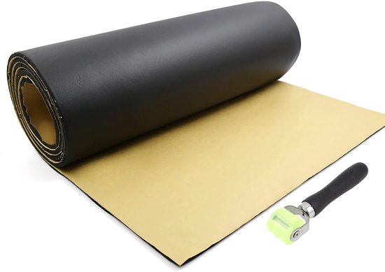Omgoods - Geluidsisolerende Mat voor Auto - 118 x 40 Inch - Waterproof en Vuurvast