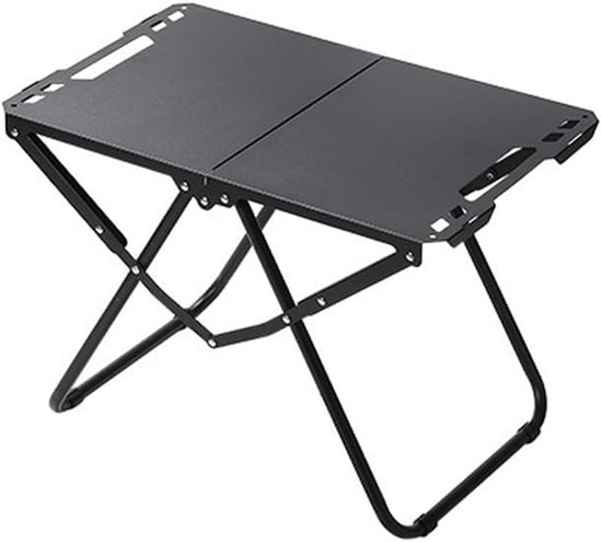 Omgoods - Strandtafel voor Zand - Opvouwbare Campingtafel met Draagtas - 58 x 36 x 41 cm