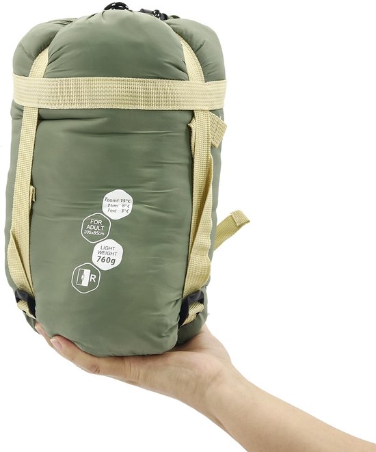 Omgoods - Ultralichte Backpack Slaapzak - 20°C, Waterdicht en Machinewasbaar