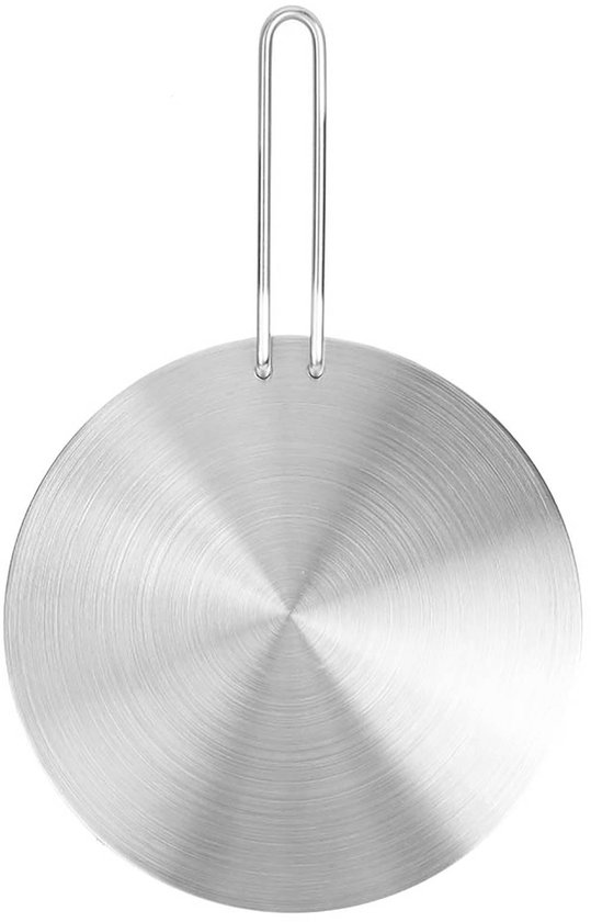 Omgoods - Warmteverspreider Inductieplaat Adapter voor Gas en Elektrische Fornuis (24cm)