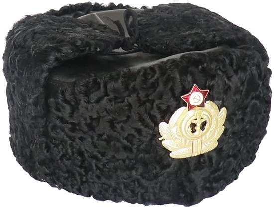 Omgoods - Zwarte Slaapzak van 100% Wol - Originele Russische Montone
