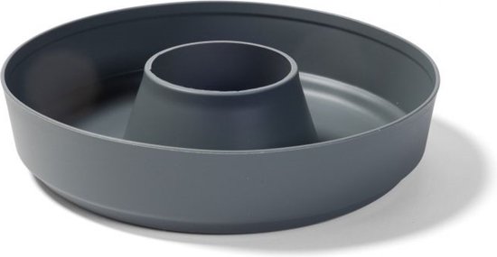Omnia Silicone Bakvorm voor Campingoven antraciet van Omnia.