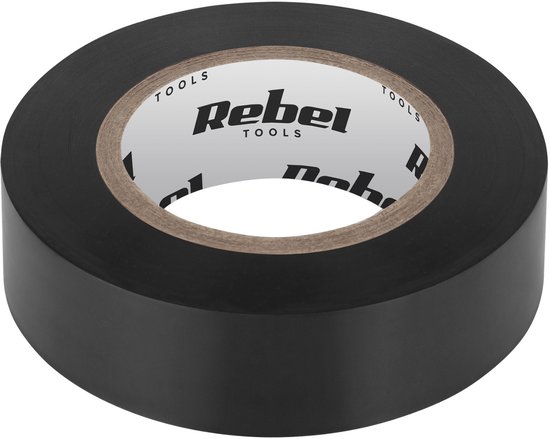 Onbekend - Isolatieband - 18.3m - PVC - Zwart