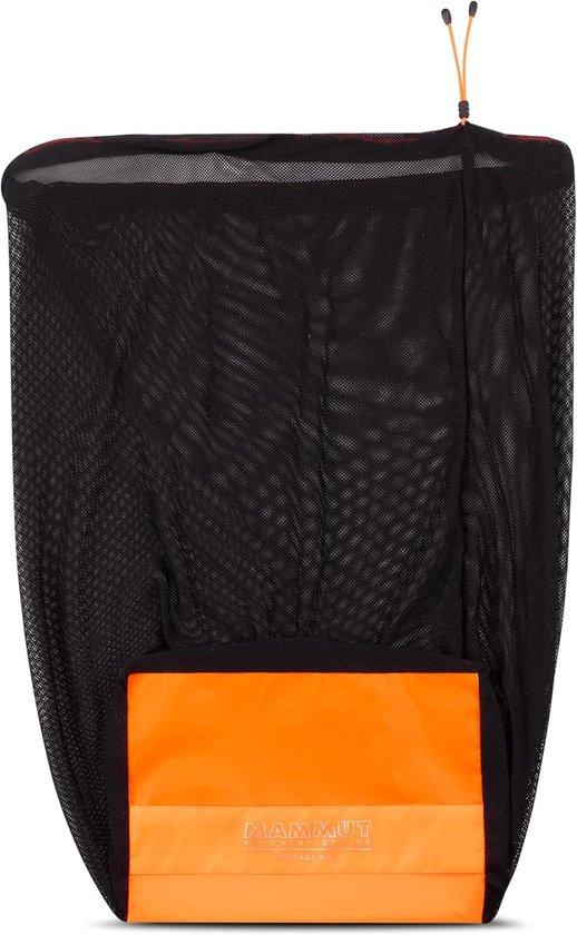 Opbergtas Slaapzak - Bewaarzak Mesh - Slaapzak Opbergen - Ademende Mesh - 76 x 27 cm - Oranje