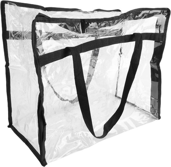 Opbergzakken - Kleding Organizer - Ruimte Besparen - Waterdicht PVC - 40L - Doorzichtig
