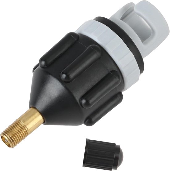 Opblaasadapter - Ventielconnector - Waterpret - Robuust koper - 7 mm - Koperkleurig