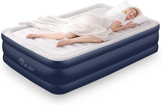 Opblaasbaar Luchtbed met Ingebouwde Pomp - Twin Size 203 x 99 x 51 cm van Intex