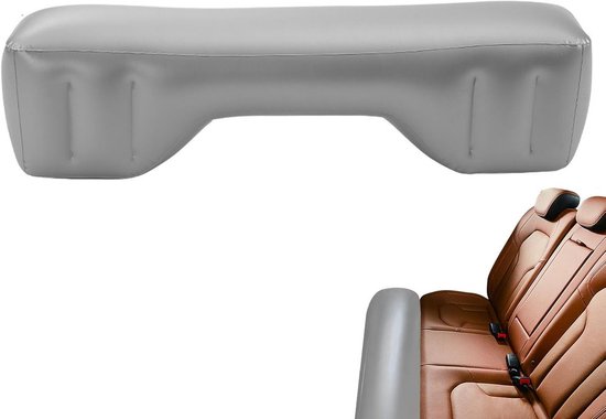 Opblaasbaar Luchtbed voor Achterbank Auto - Comfortabele Reis- en Campingmatras van Merkloos