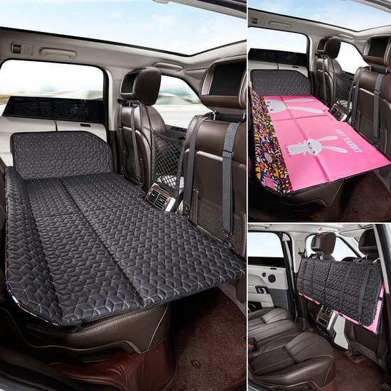 Opblaasbaar Luchtbed voor Auto & SUV - Dubbelzijdig Slaapmatras voor Camping en Reizen van Merkloos