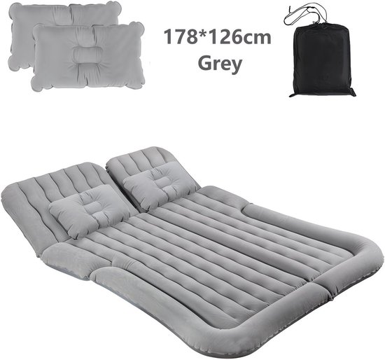 Opblaasbaar luchtmatras 2-3 personen campingbed comfortabel draagbaar tot 300 kg stevig