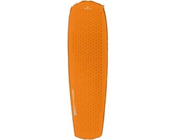 Opblaasbaar Matras - Luchtbed Kamperen - Buiten Slapen - Lichtgewicht Ontwerp - 183x51x3.8 cm - Oranje