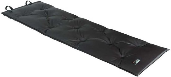 Opblaasbaar Matras - Slaapmat - Kamperen Buiten - Zelfopblazend Schuim - 180x55cm - Donkergrijs