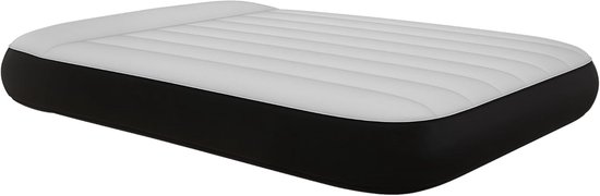 Opblaasbaar matras voor 2 personen met elektrische pomp - Perfect voor kamperen en buitenshuis van Merkloos